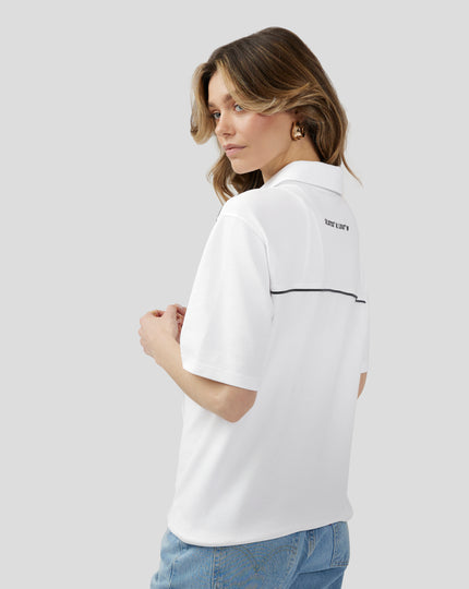 Unisex Silverstone Core Polo-Shirt - Brilliant White