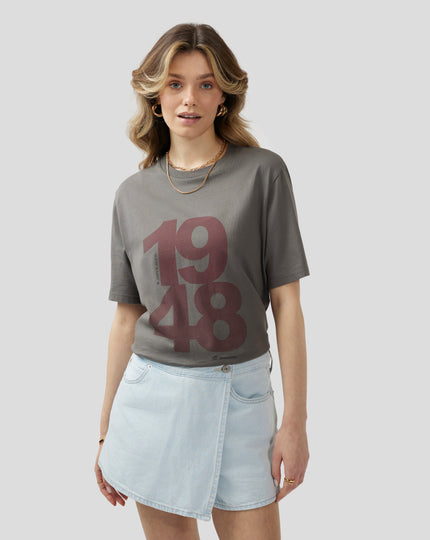 Unisex Silverstone Core 1948 T-Shirt - Charcoal Grey