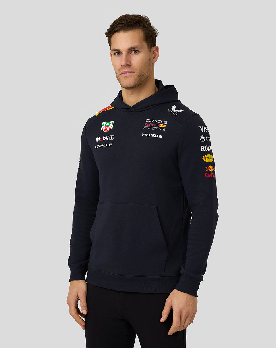Oracle Red Bull Racing Unisex Teamline Pullover Hoodie Night Sky