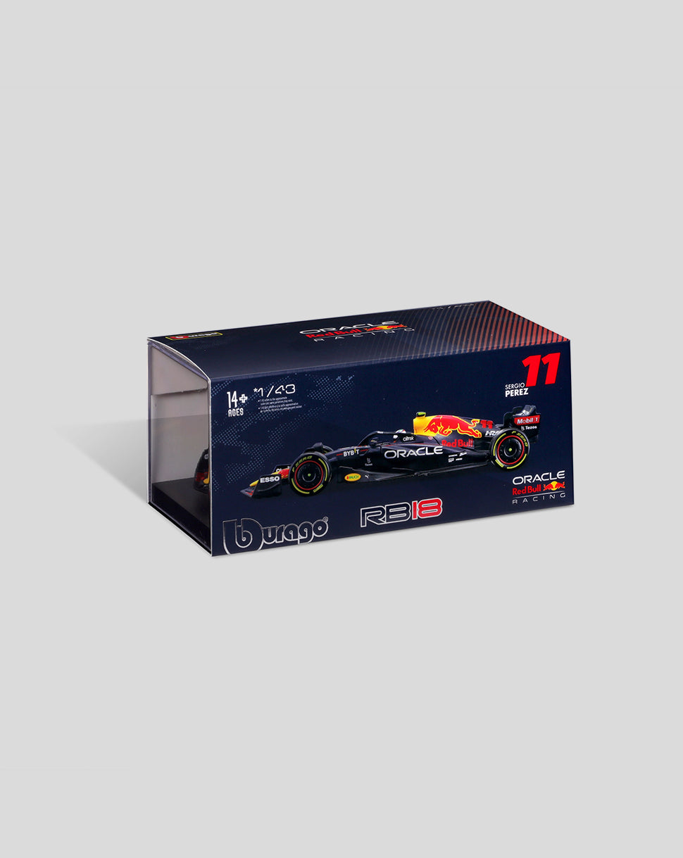 1:43 F1- Red Bull Racing RB18 WITH DRIVER FIGURE - Sergio Pérez