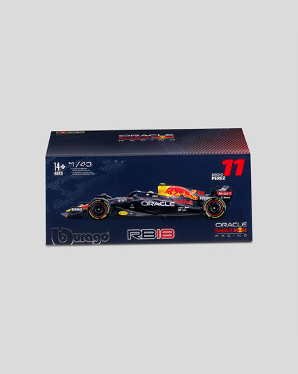 1:43 F1- Red Bull Racing RB18 WITH DRIVER FIGURE - Sergio Pérez
