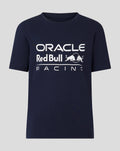 ORACLE RED BULL RACING JUNIOR LARGE FRONT LOGO T-SHIRT - NIGHT SKY