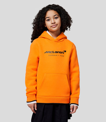 McLaren Junior Core Essentials Hoodie - Papaya
