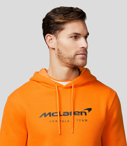 McLaren Unisex Core Essentials Hoodie - Papaya