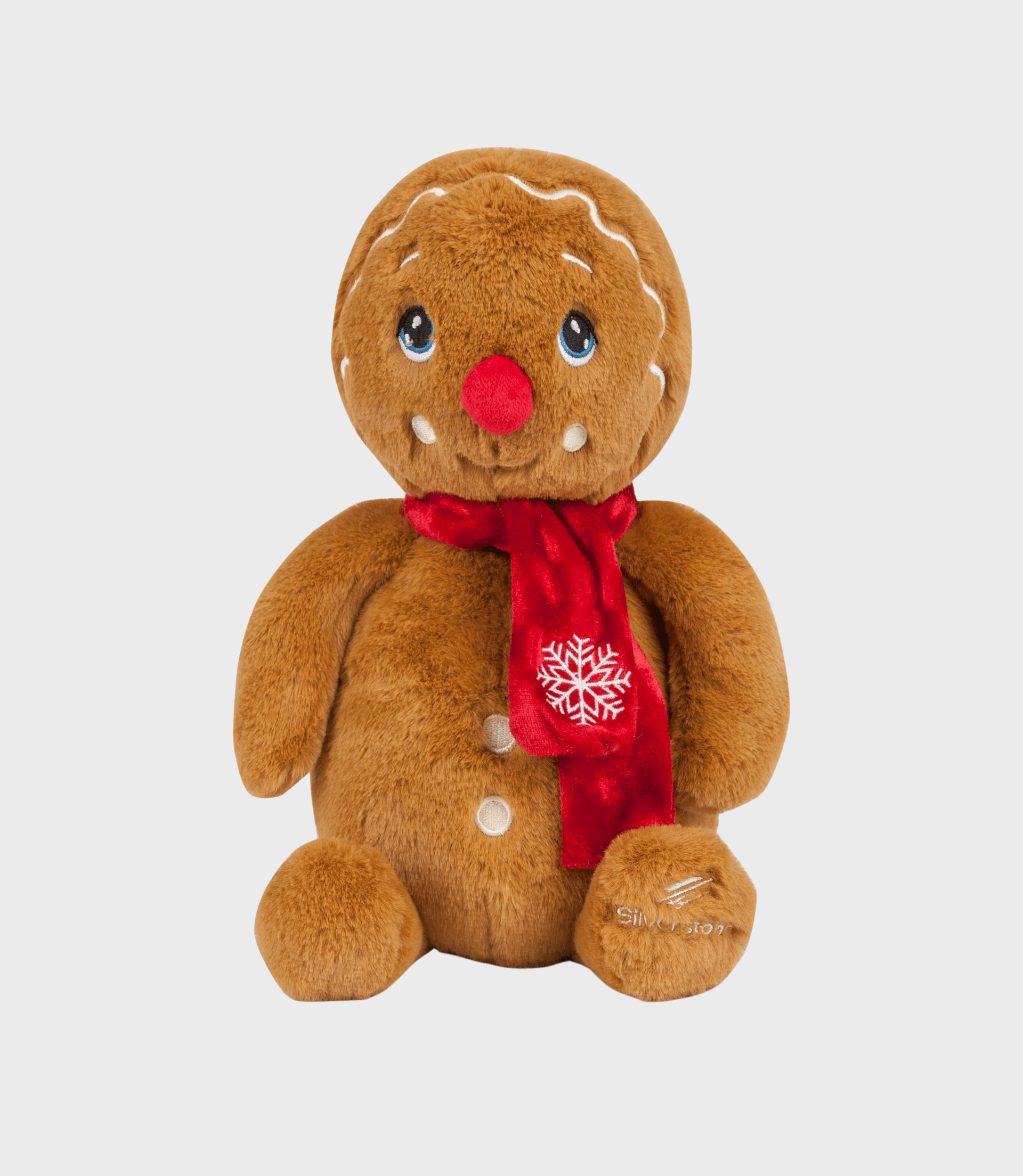 SILVERSTONE GINGERBREAD MAN TEDDY BEAR