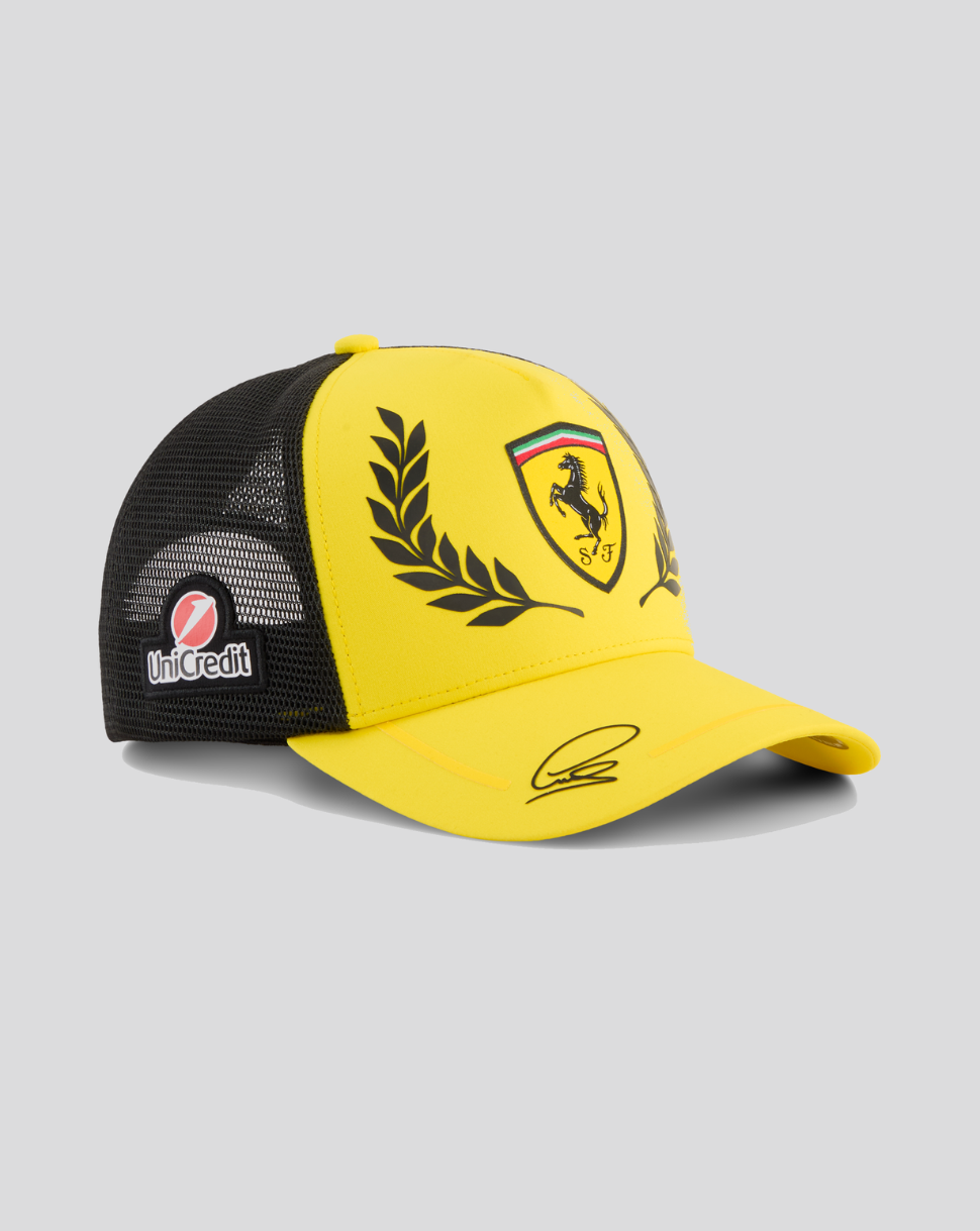 Scuderia Ferrari Unisex Team SE UK Hamilton Cap - Speed Yellow