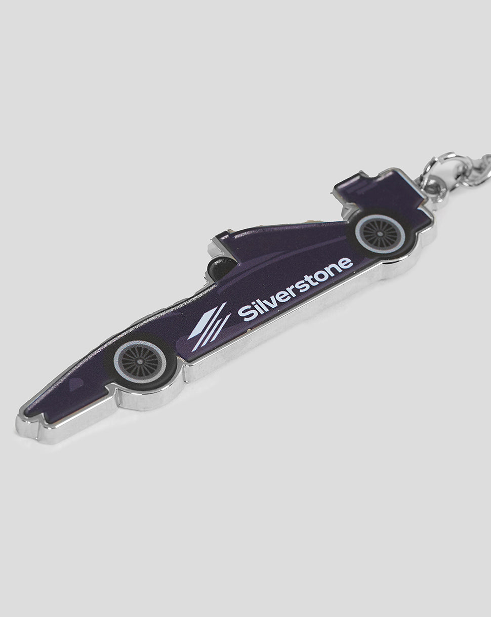 SILVERSTONE RACING CAR KEYRING