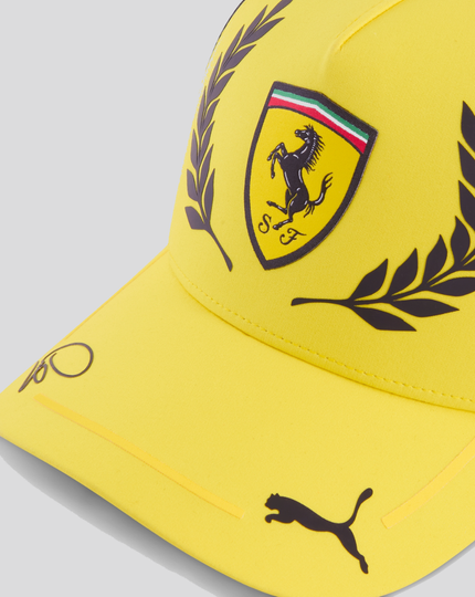 Scuderia Ferrari Unisex Team SE UK Hamilton Cap - Speed Yellow