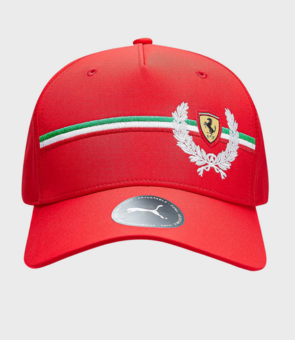 Unisex Scuderia Ferrari Fanwear Italian Cap - Red