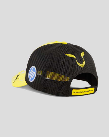 Scuderia Ferrari Unisex Team SE UK Hamilton Cap - Speed Yellow