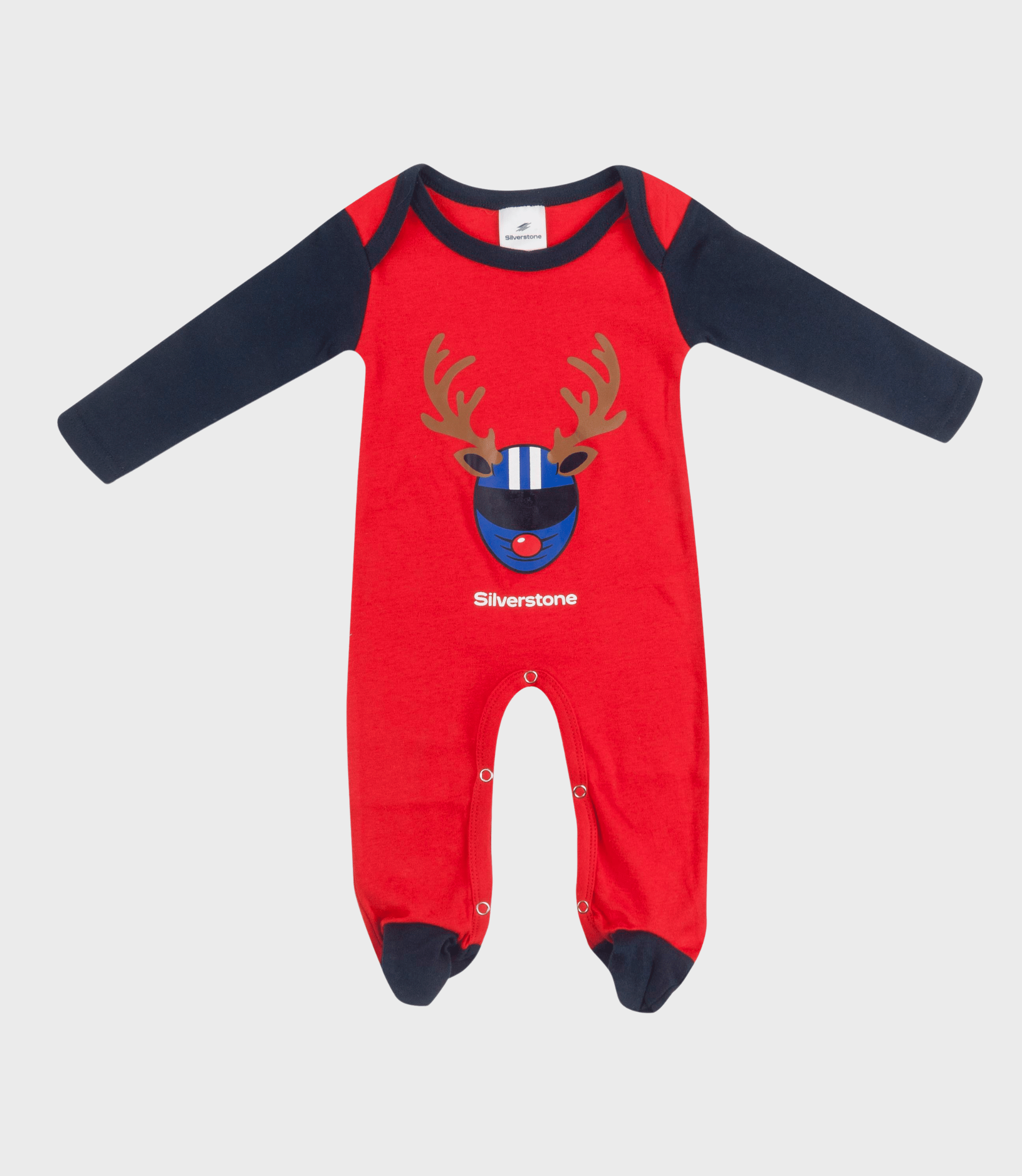 SILVERSTONE CHRISTMAS SLEEPSUIT