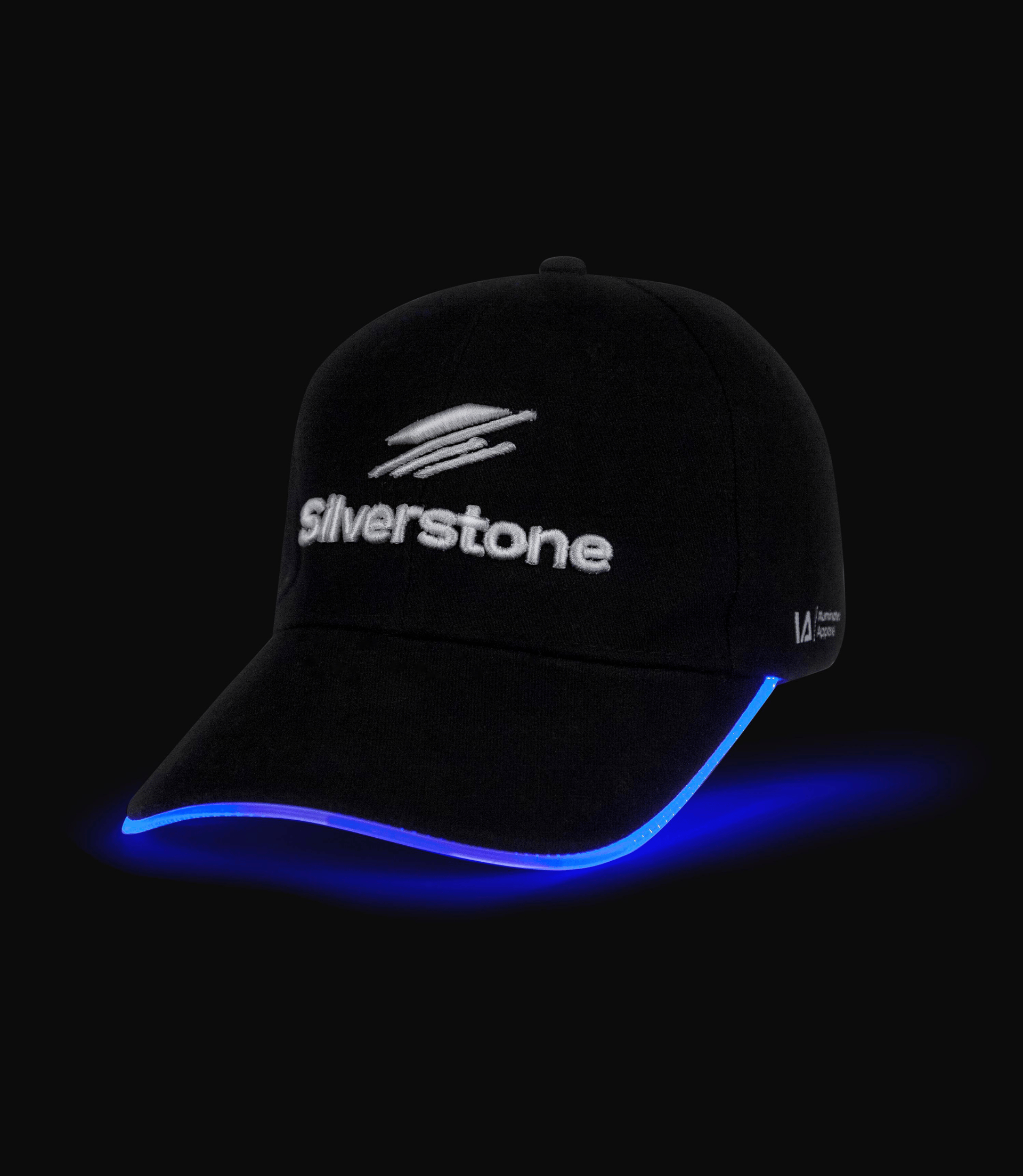 SILVERSTONE LED BASEBALL CAP - BLUE