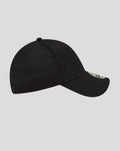 Black New Era Haas Team 9Forty cap with six panel crown and curved brim