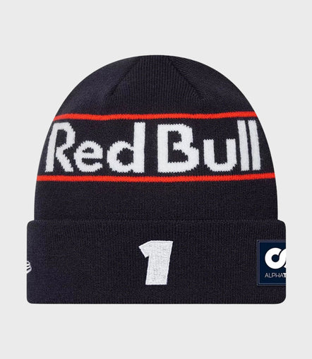 New Era x Oracle Red Bull Racing Rep Max Verstappen Cuff Knitted Beanie - Dark  Blue