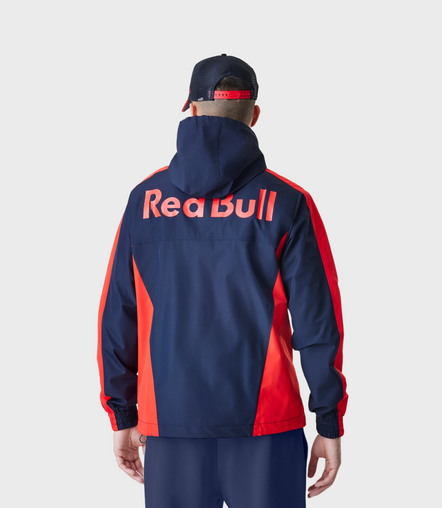 New Era Oracle Red Bull Racing Mens Windrunner Jacket - Dark Blue
