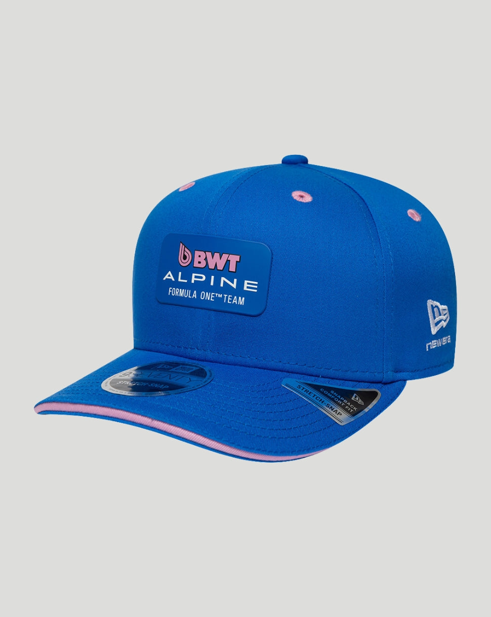 BWT Alpine X New Era Unisex Formula One Team 9Seventy Stretch-Snap Cap