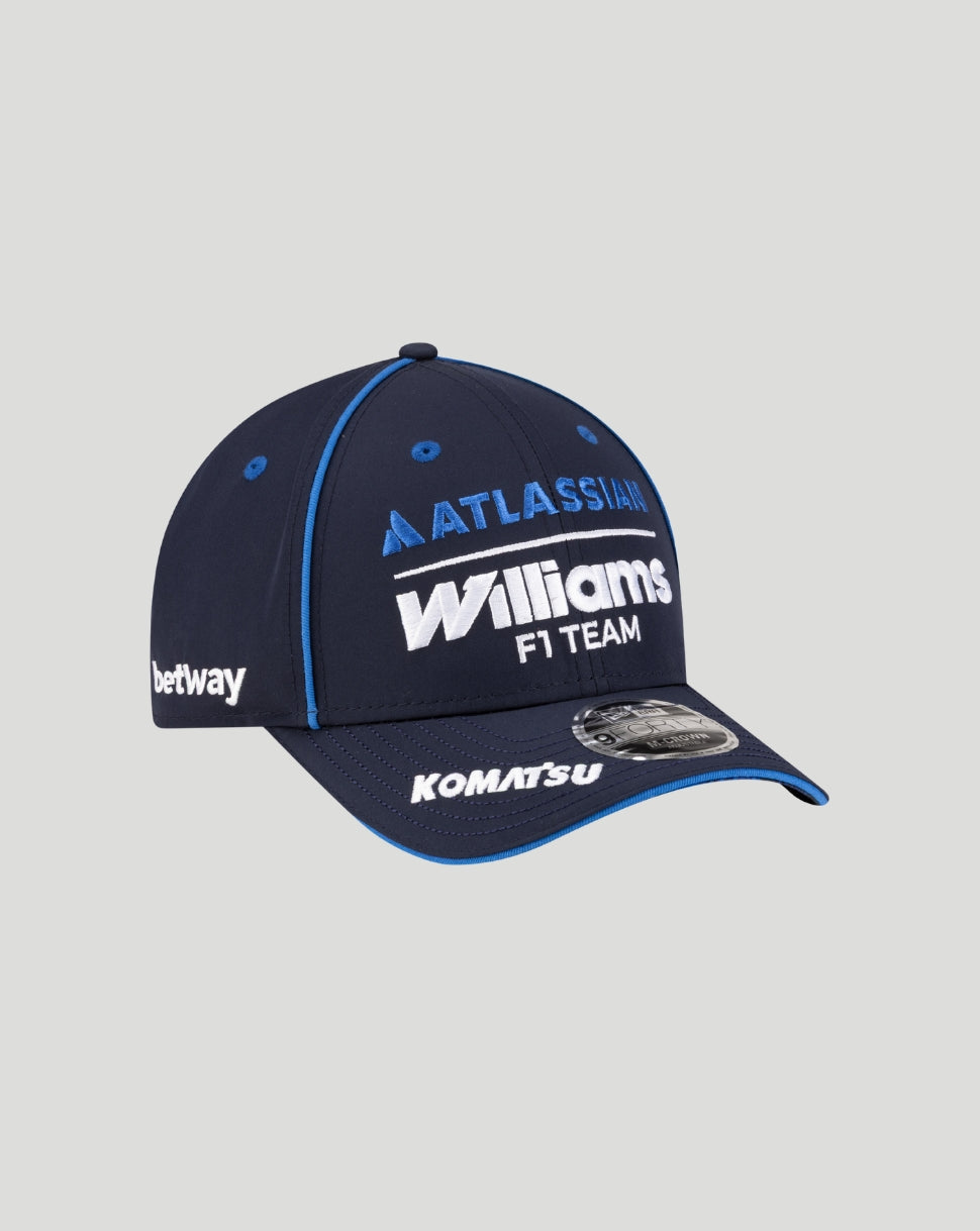 New Era x Williams Racing Team 9Forty M - Crown Adjustable Cap  - Navy
