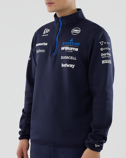 Williams Racing 2026 F1 Men's Team Quarter-Zip - Navy