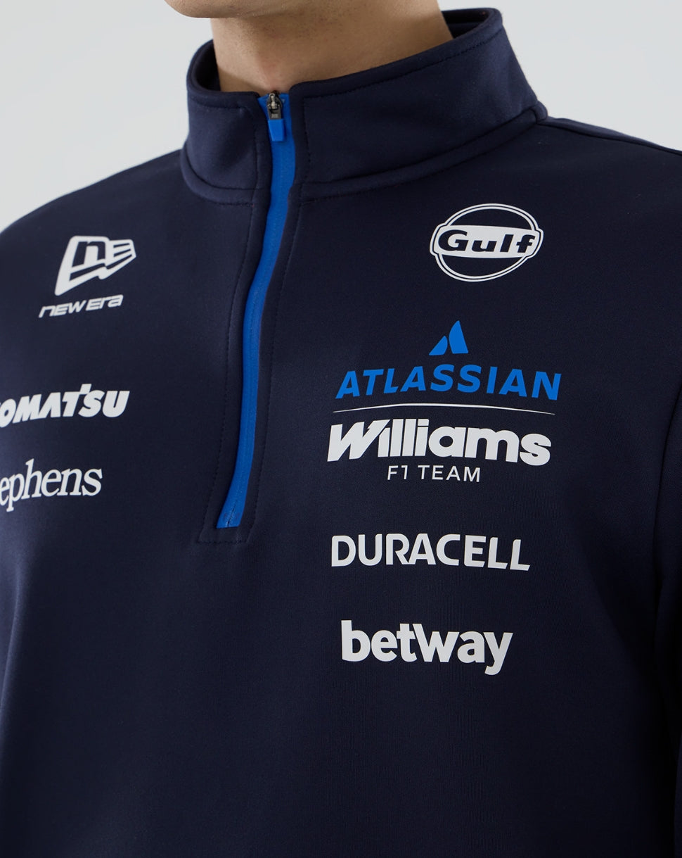 Williams Racing 2026 F1 Men's Team Quarter-Zip - Navy