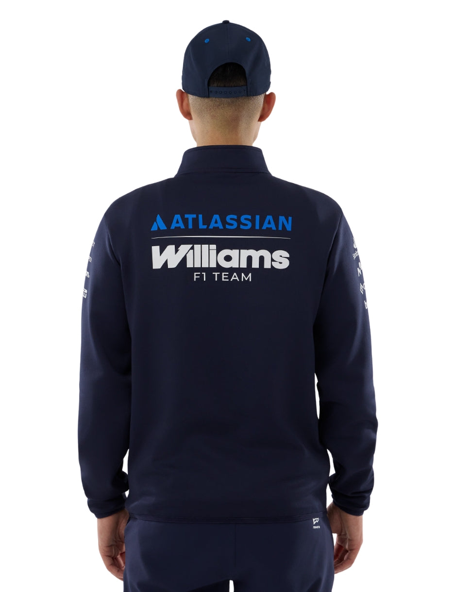 Williams Racing 2026 F1 Men's Team Quarter-Zip - Navy