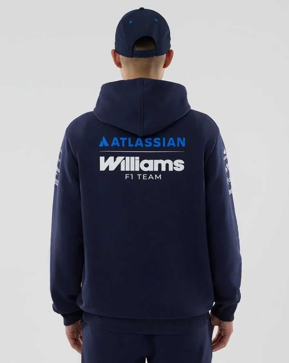 Williams Racing 2026 F1 Men's Team Hoodie - Navy