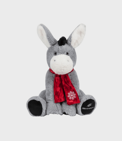 SILVERSTONE CHRISTMAS DONKEY TEDDY BEAR