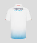 Mens Williams Racing Official Team Kit Team Polo - White