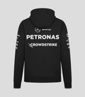 Mens Mercedes-AMG Petronas F1 Official Team Kit Hoodie - Black