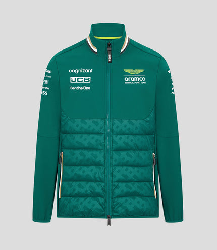 Unisex Aston Martin F1 Official Team Kit Team Hybrid Jacket - Green