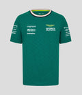 Unisex Aston Martin F1 Official Team Kit Stroll Team T-Shirt - Green
