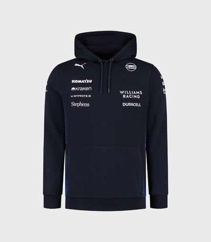Williams Racing 2025 Official Team Mens Hoodie
