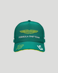 Unisex Aston Martin F1 Official Team Kit Stroll Team Cap - Green