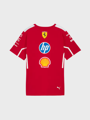 Junior Scuderia Ferrari HP 2025 Official Team T-Shirt