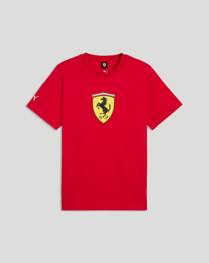 Scuderia Ferrari Men's Big Shield T-Shirt - Rosso Corsa