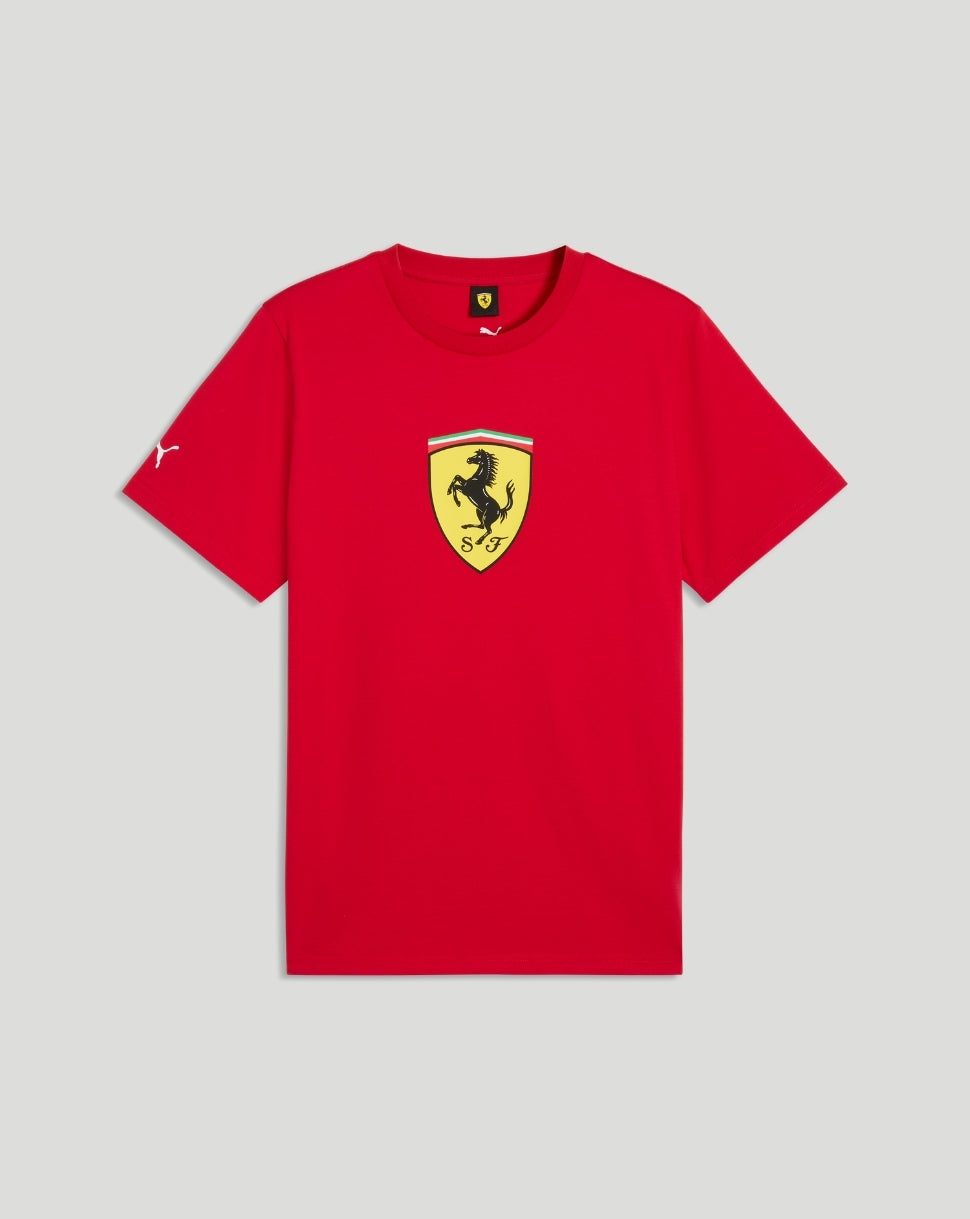 Scuderia Ferrari Men's Big Shield T-Shirt - Rosso Corsa