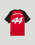 Scuderia Ferrari Men's Hamilton T-Shirt - Rosso Corsa