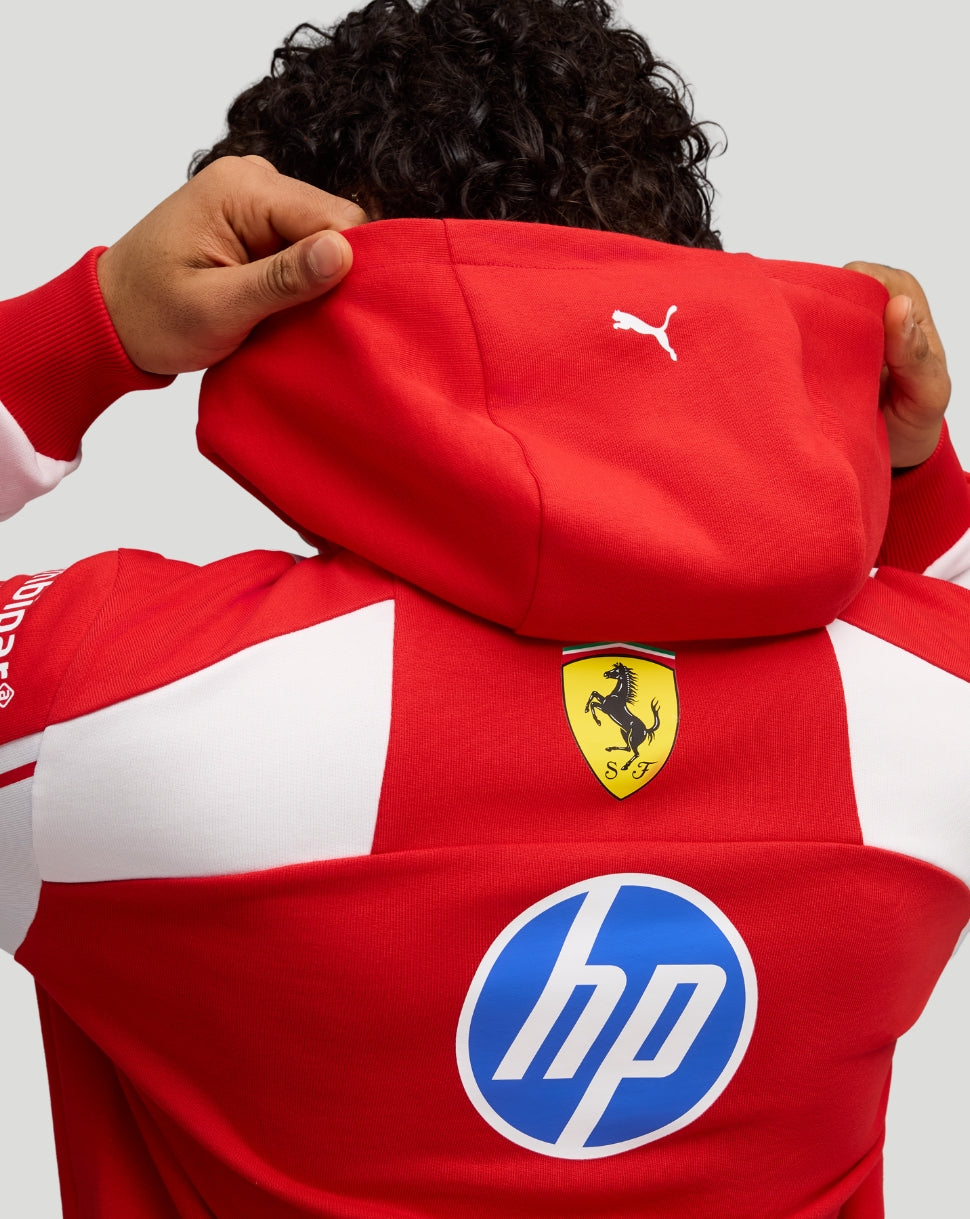Scuderia Ferrari Men's Team Hoodie - Red