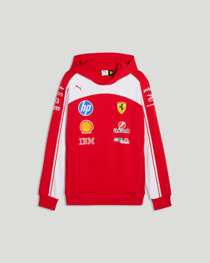 Scuderia Ferrari Men's Team Hoodie - Red