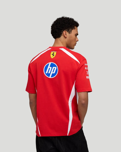 Scuderia Ferrari Men's Team Drivers T-Shirt - Red
