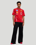 Scuderia Ferrari Men's Team Drivers T-Shirt - Red
