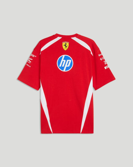 Scuderia Ferrari Men's Team Drivers T-Shirt - Red