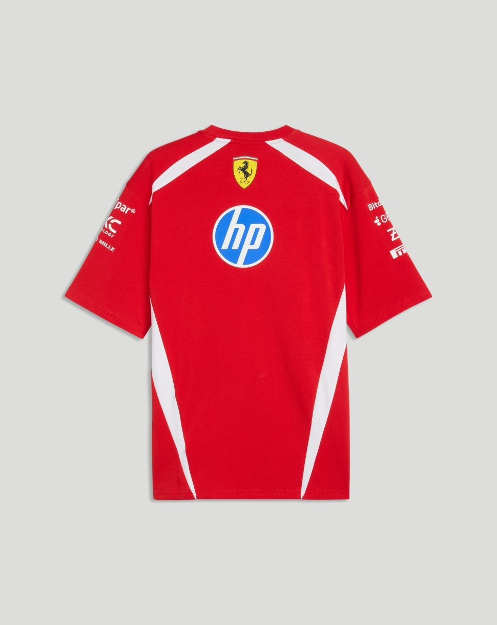 Scuderia Ferrari Men's Team Drivers T-Shirt - Red