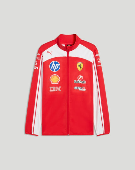 Scuderia Ferrari Men's Team Softshell Jacket - Red