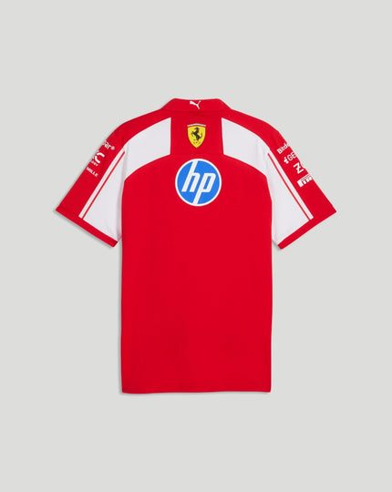 Scuderia Ferrari Men's Team Polo - Red