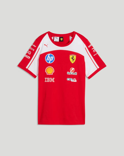 Scuderia Ferrari Women's Team T-Shirt - Red