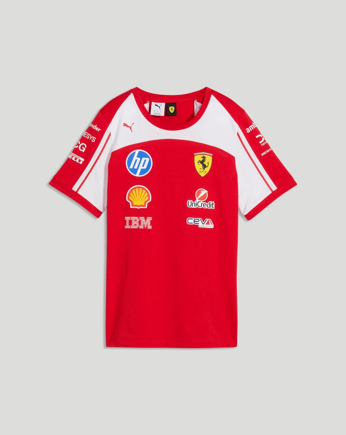 Scuderia Ferrari Women's Team T-Shirt - Red
