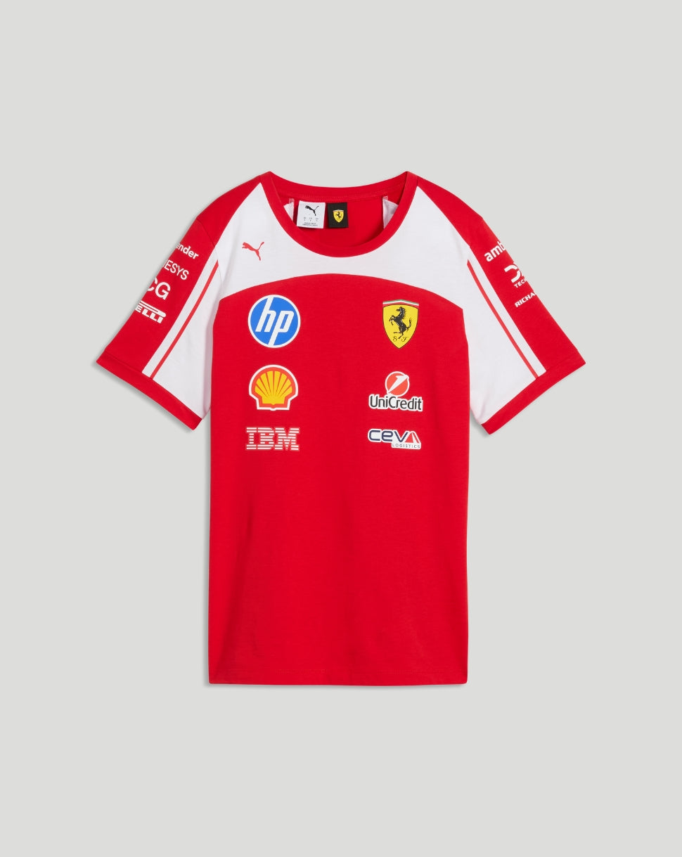 Scuderia Ferrari Women's Team T-Shirt - Red