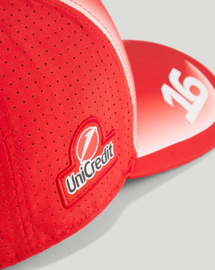 Scuderia Ferrari Unisex Team Leclerc Baseball Cap - Red