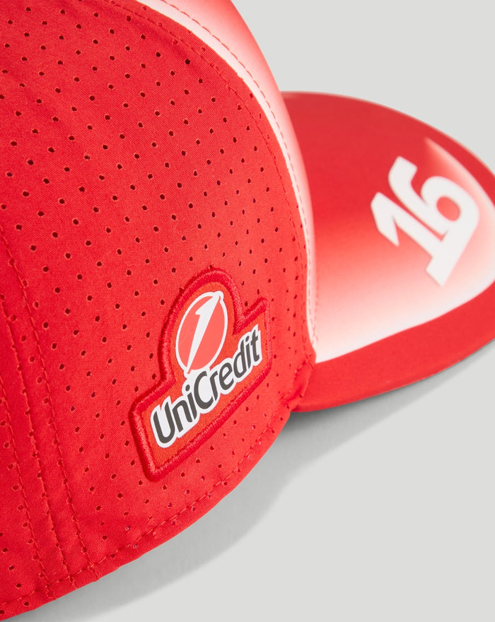 Scuderia Ferrari Unisex Team Leclerc Baseball Cap - Red