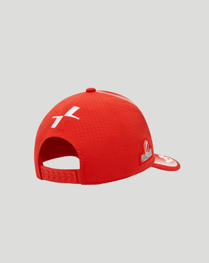 Scuderia Ferrari Junior Team Leclerc Cap - Red